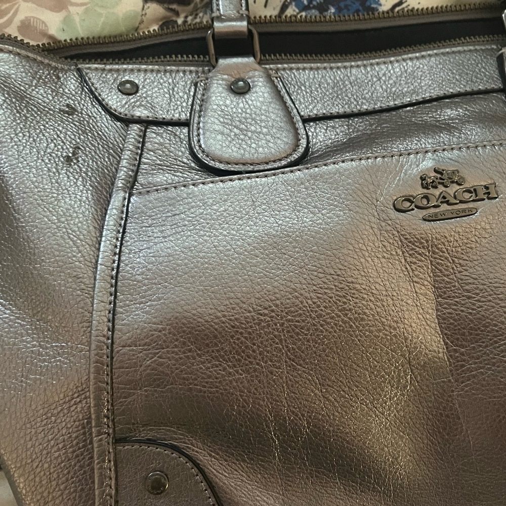 Coach Mickie Metallic cross body - Picture 3 of 7